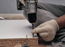 Le montage d'un meuble